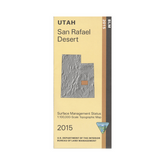 San Rafael Desert, Utah - 30x60 Minute BLM Surface Management Map